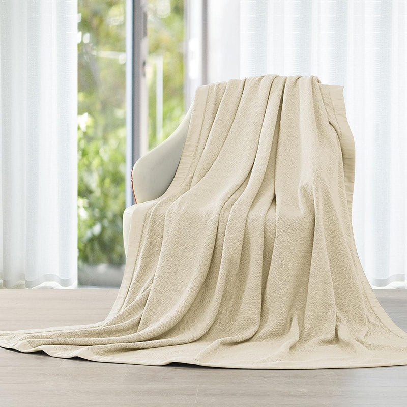 100% Cotton 2-Ply Sheet Blanket/Throw-Wholesale Beddings