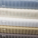 Low Profile (7-10 Inches) - USA 608 Damask Stripe Sheet Set-Wholesale Beddings