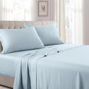 Low Profile (7-10 inches) 100% Cotton Sateen Sheet Set - USA-Wholesale Beddings