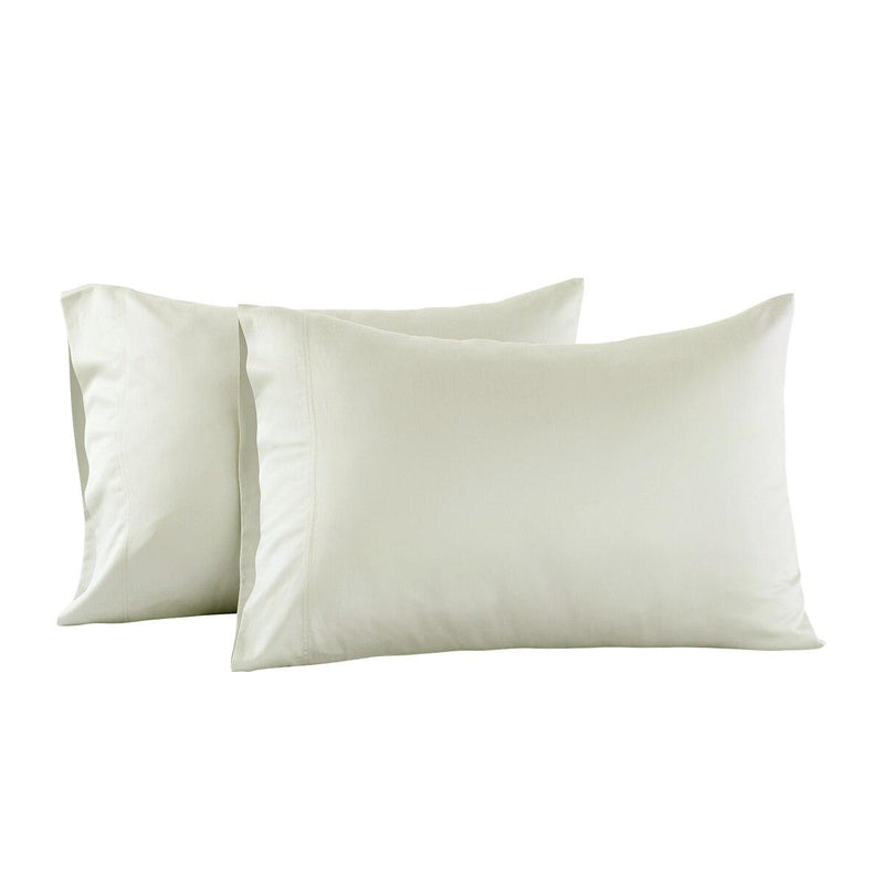 Luxury & Heavyweight 800 Thread Count Solid Pillowcases (Pair) Made In USA-Wholesale Beddings