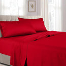 Luxury Pure Cotton 600 Thread Count Sheets Solid Bed Sheets Set-Wholesale Beddings