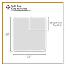Top Split King (Flex King) - Heavyweight Flannel Sheet Set-Wholesale Beddings