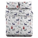 Top Split King (Flex King) - Heavyweight Flannel Sheet Set-Wholesale Beddings