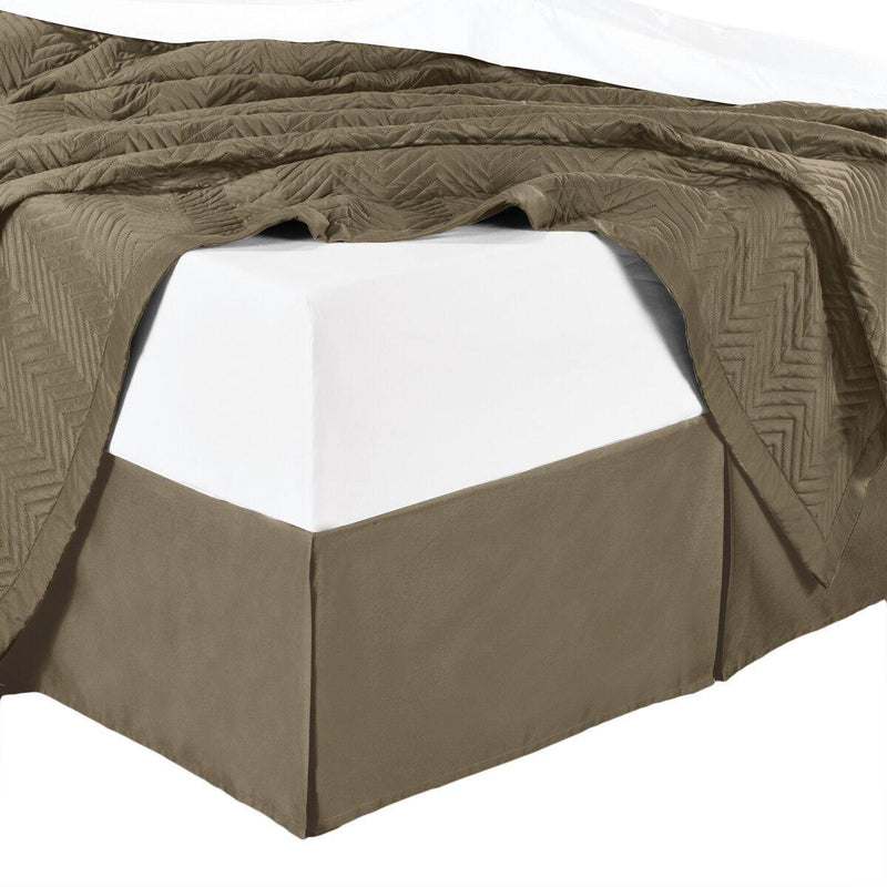 100% Microfiber Solid Bed Skirt-Wholesale Beddings