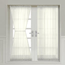 Abri Crushed Sheer Door Curtain Panel (Single)-Wholesale Beddings
