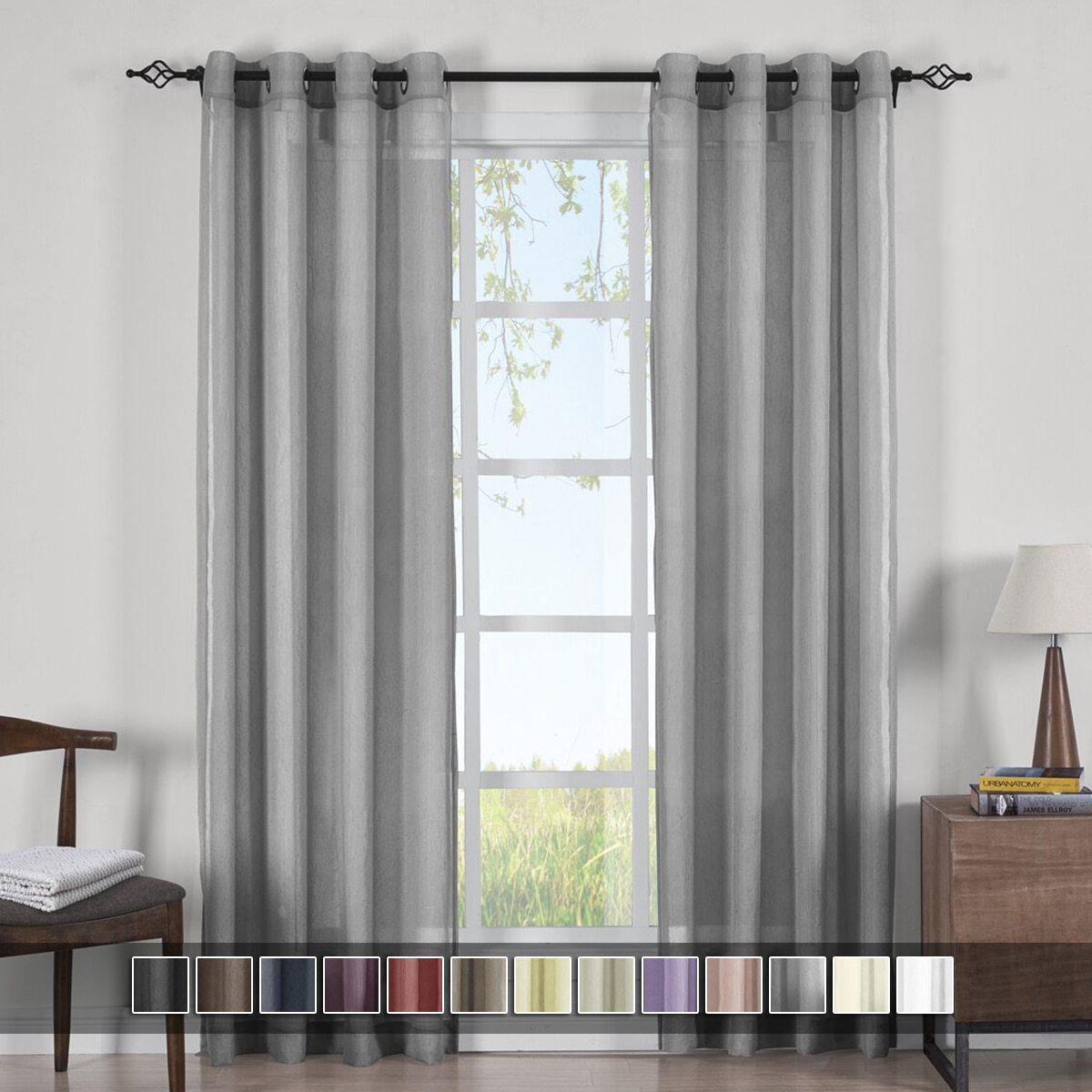 ②ACME Furniture curtain(両開き) ÄNGSFRYLE sheer curtain, 1 piece white/with heading tape - IKEA