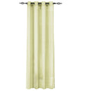 Abri Grommet Crushed Sheer Window Treatment (Single)-Wholesale Beddings