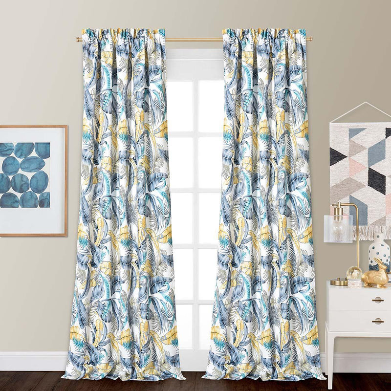 Aster Room Darkening Curtain Panels Pair ( Set of 2 )-Wholesale Beddings