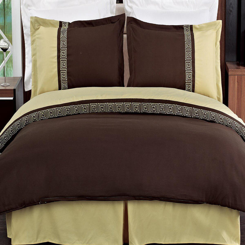 Astrid Embroidered 3-Piece Duvet Cover Sets-Wholesale Beddings