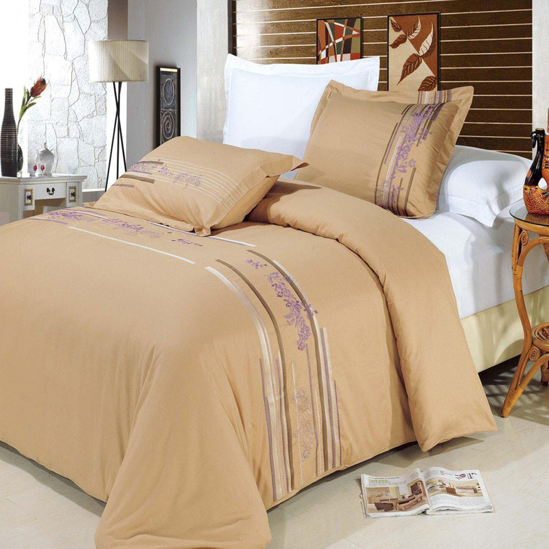 Cecilia Cotton Embroidered Duvet Cover Sets-Wholesale Beddings