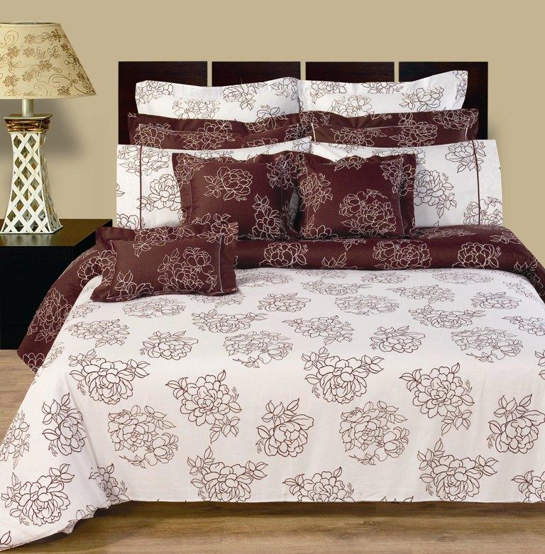Cloverdale 11-PC Duvet Cover & Sheet Set Reversible 100% Cotton Bedding Set (Full)-Wholesale Beddings