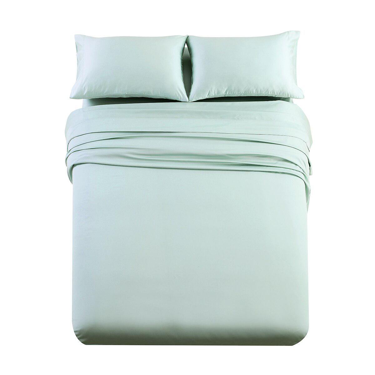 1000 Thread Count Bed Sheets Solid Sateen