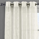 Miller Sheer Grommet Top Embroidered Panel Pair (Set of 2 )-Wholesale Beddings