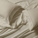 Olympic Queen 650 Thread Count Damask Striped Sheets-Wholesale Beddings