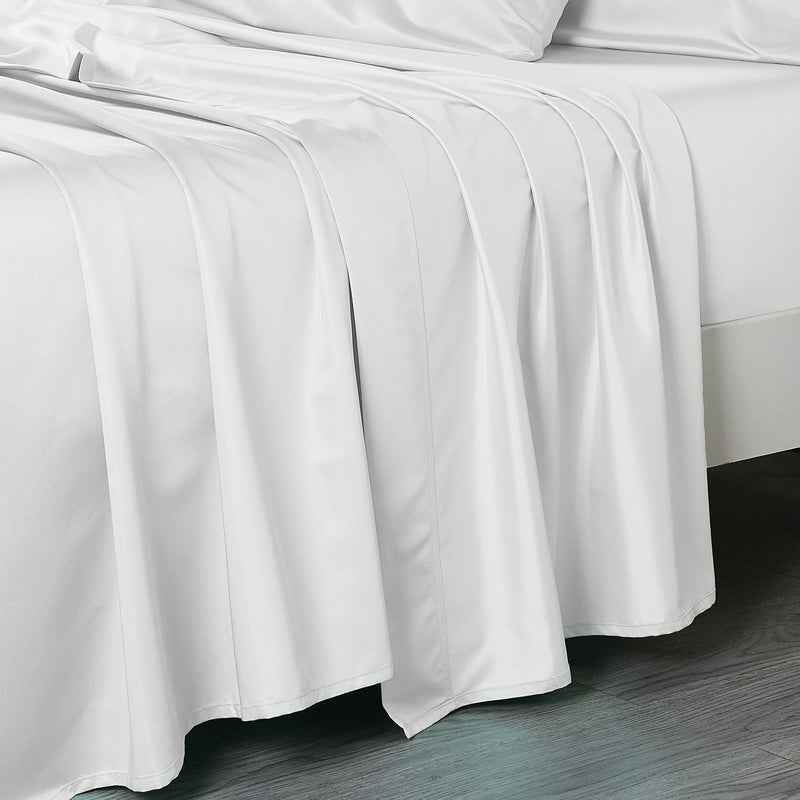 Oversized Flat Sheet Only - Soft Cotton Sateen Made in Egypt-Wholesale Beddings
