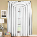 Soho Faux Silk Rod Pocket Window Treatment Scarf or Panel (Single)-Wholesale Beddings