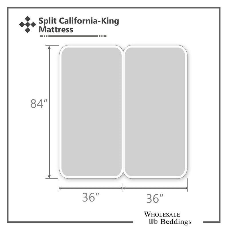 Split California King Sheets 100% Bamboo Viscose Super Soft & Cool-Wholesale Beddings
