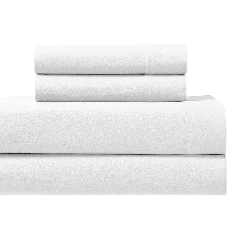 Split King Adjustable Sheet Set Heavyweight 100% Cotton Flannel Sheets-Wholesale Beddings