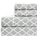 Split Queen Meridian Sheet Set 340TC Count 100% Cotton Sateen 5-Piece Sheet Set-Wholesale Beddings