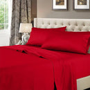 Split Top "Head Split" California King Sheets 600 Thread Count 100% Cotton Solid-Wholesale Beddings