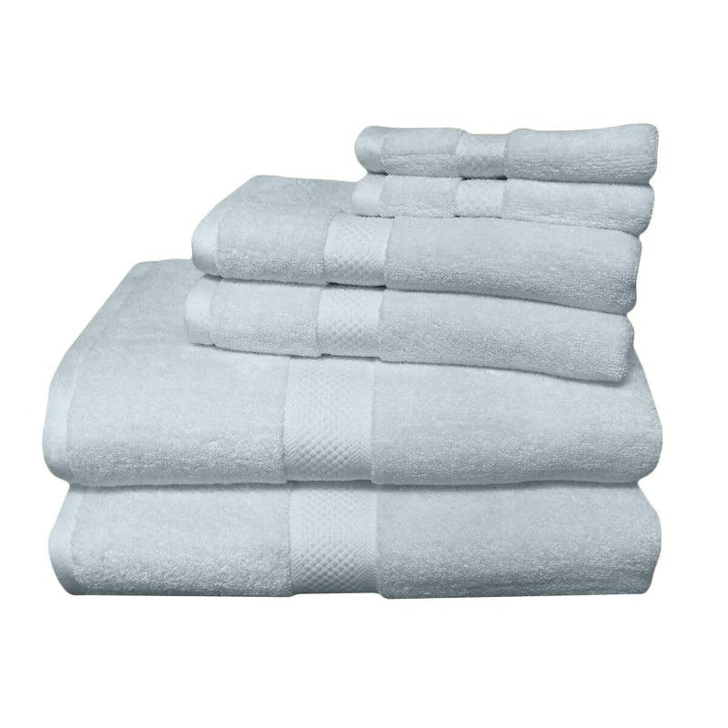 Super Soft Bamboo Cotton Blend 6-Piece Towel Set-Wholesale Beddings