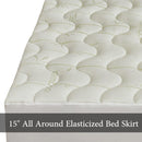 Top Split Cal-King ( Flex Calking ) Waterproof Bamboo Jacquard Mattress Pad-Wholesale Beddings