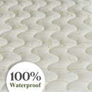 Top Split Cal-King ( Flex Calking ) Waterproof Bamboo Jacquard Mattress Pad-Wholesale Beddings