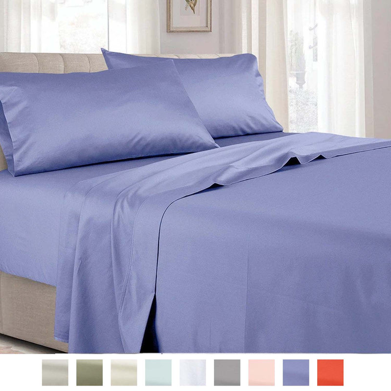 Top Split California King Sheet Set 340 Pure Cotton-Wholesale Beddings