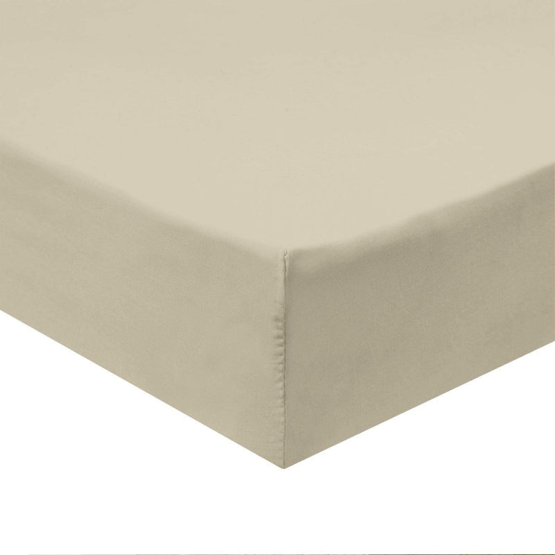 Twin XL Fitted Sheet 340 Thread Count Pure Cotton ( Fitted Sheet Only)-Wholesale Beddings