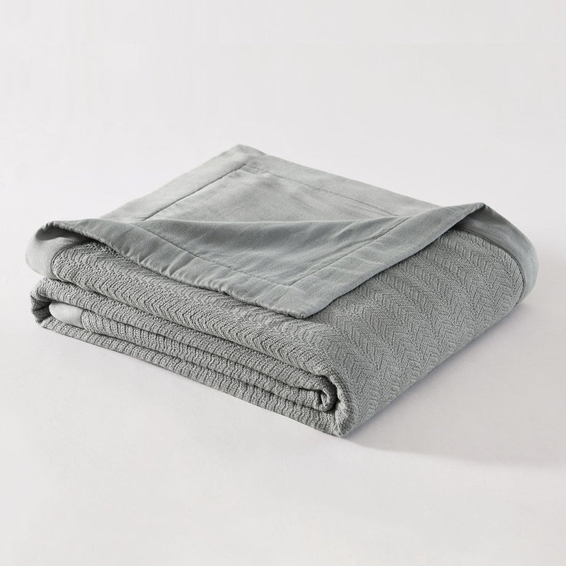 100% Cotton 2-Ply Sheet Blanket/Throw-Wholesale Beddings