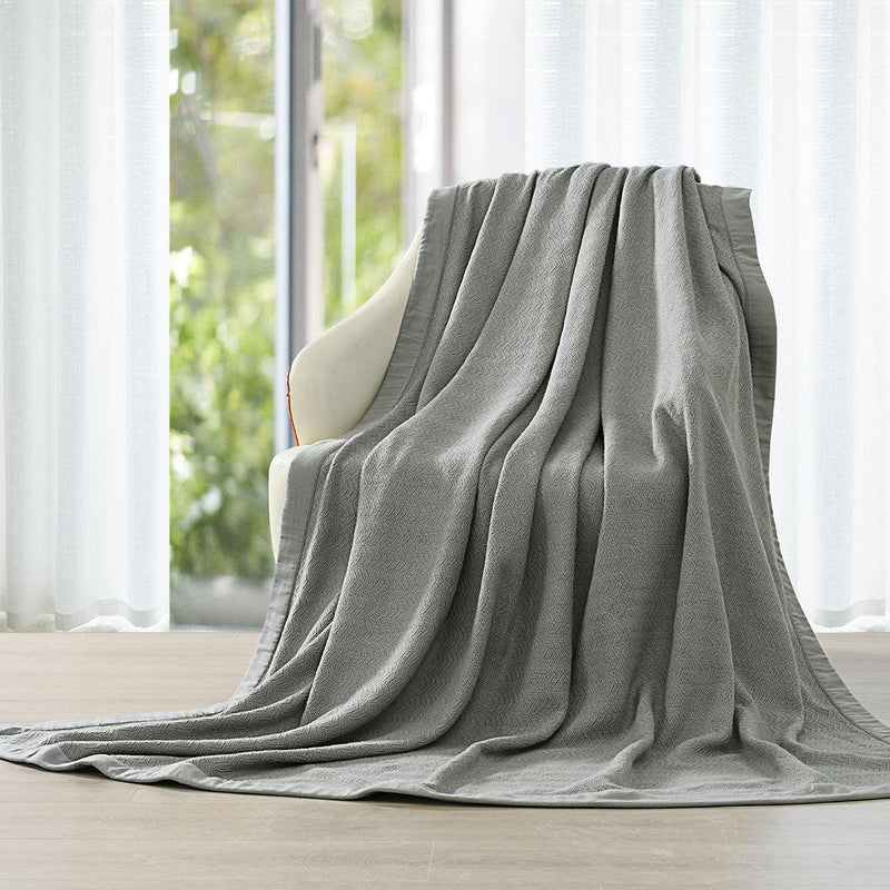 100% Cotton 2-Ply Sheet Blanket/Throw-Wholesale Beddings