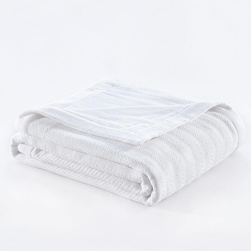 100% Cotton 2-Ply Sheet Blanket/Throw-Wholesale Beddings