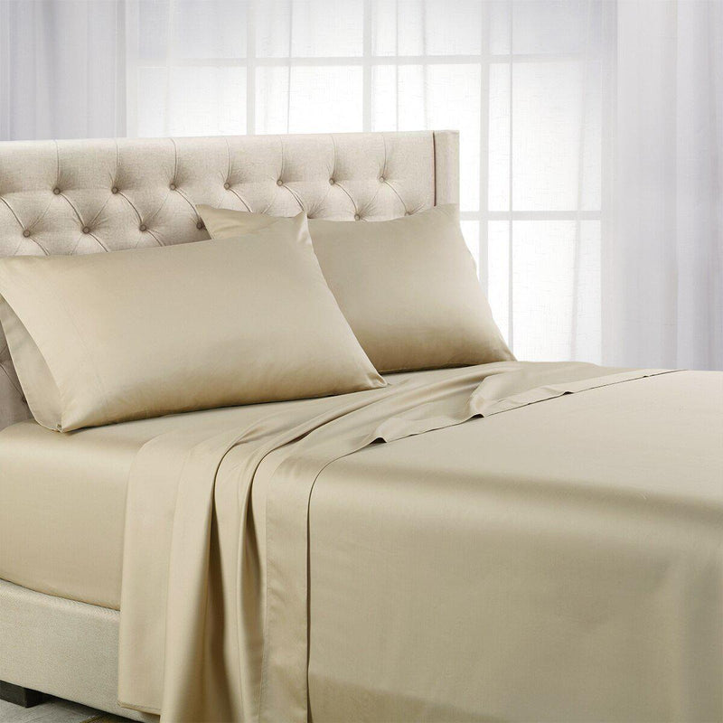 100% Eucalyptus TENCEL™ Lyocell Flex California King (Top Split Calking) 600 Thread Count Sheet Set-Wholesale Beddings