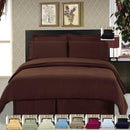 8 Piece Soft Easy Care 100% Microfiber Bed in a Bag Bedding Set-Wholesale Beddings