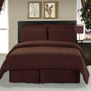 8 Piece Soft Easy Care 100% Microfiber Bed in a Bag Bedding Set-Wholesale Beddings