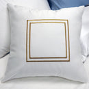 Adeline Throw Pillow Cover 18 X 18 Inches 100% Cotton Sateen-Wholesale Beddings