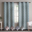 Alexander Blackout Weave Window Curtain Panels With Grommets (Pair)-Wholesale Beddings