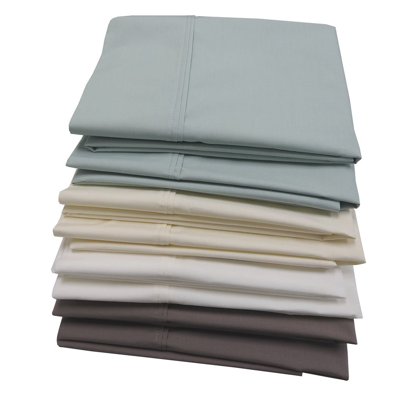 Cool & Crisp Percale Cotton Pillow cases - Made in USA-Wholesale Beddings