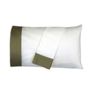 Cuff Pillowcase Set (Pair) - Luxury 608 Cotton USA-Wholesale Beddings