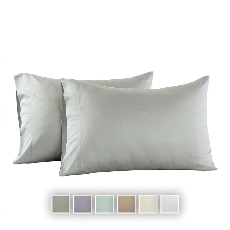 Eucalyptus 600 TENCEL™ Lyocell Pillowcases (Pair)-Wholesale Beddings