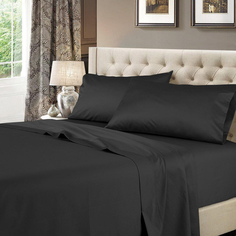 21 inches EXTRA DEEP POCKET - 600 Thread Count Queen Sheet Sets (Style:  Solid)