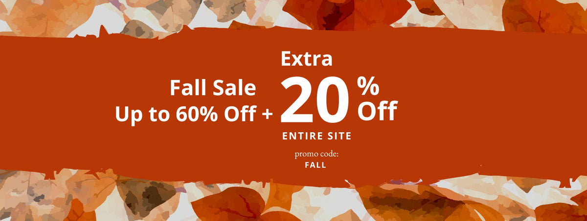 Fall Sale Extra 20% Off Sitewide with code: FALL