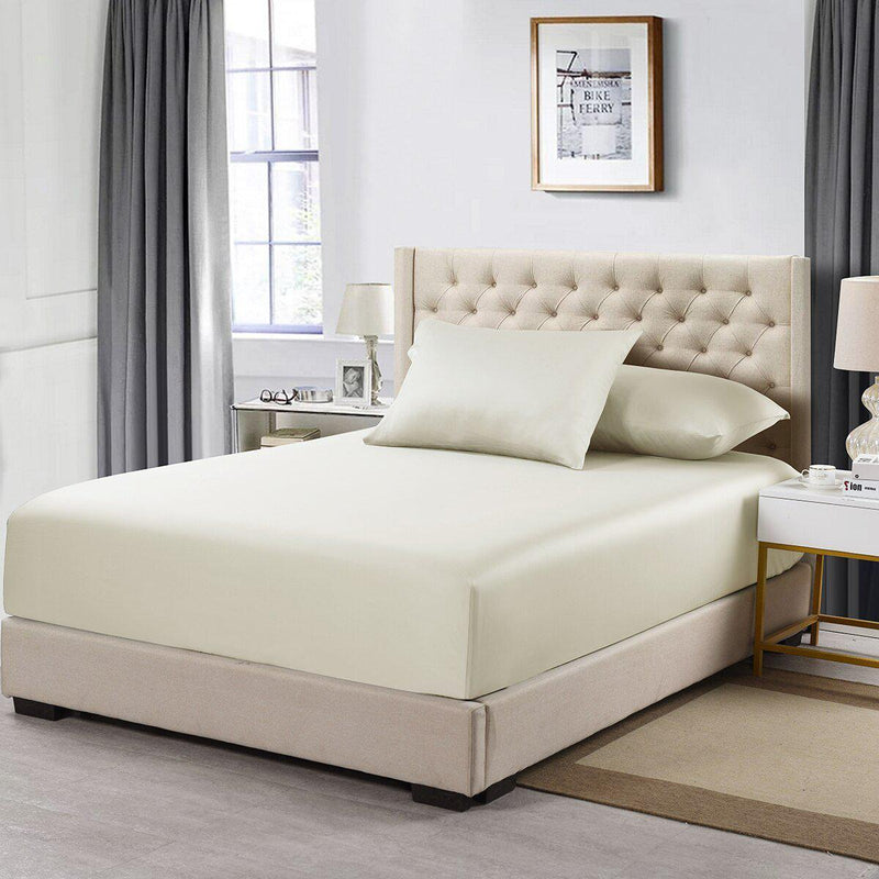 Fitted Sheet Only - 22" Extra Deep Fitted 1000 Thread Count-Wholesale Beddings