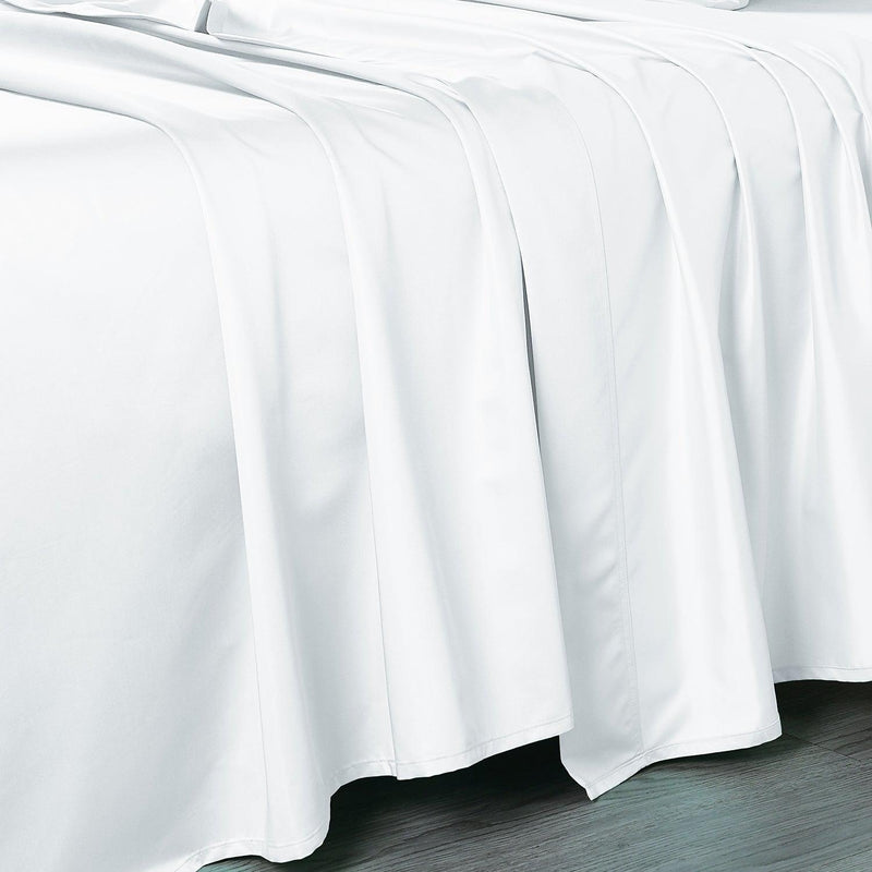 Flat Sheet 102 X 112 Inches - Luxurious 608 Cotton-Wholesale Beddings