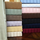 Gold Sateen Stripe Super Soft 100% Microfiber Sheet Sets (Twin)-Wholesale Beddings