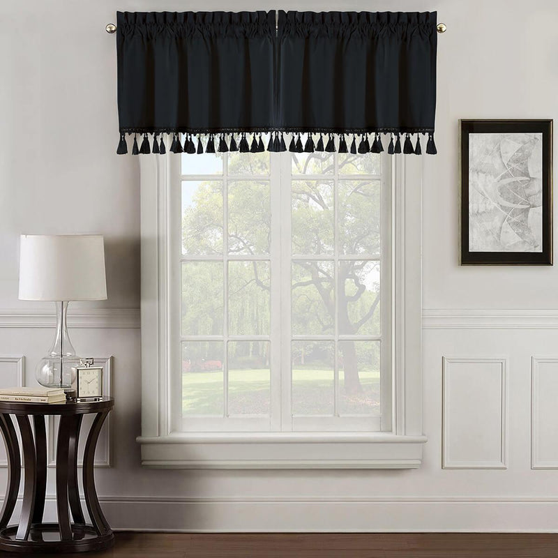 Heavyweight Velvet Straight Valance 52”Wx19”L (Single)-Wholesale Beddings