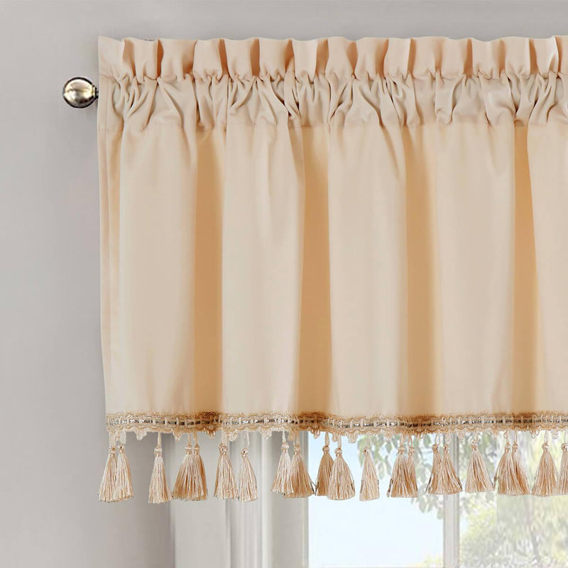 Heavyweight Velvet Straight Valance 52”Wx19”L (Single)-Wholesale Beddings