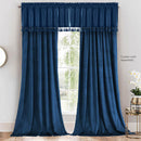 Heavyweight Velvet Straight Valance 52”Wx19”L (Single)-Wholesale Beddings