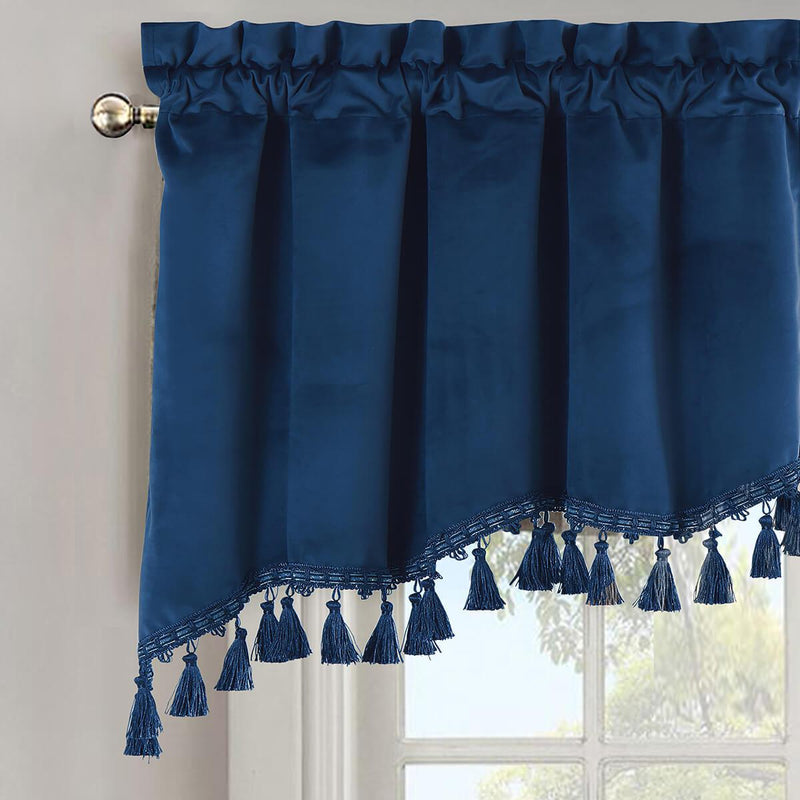 Heavyweight Velvet Swag Valance 70”Wx30”L-Wholesale Beddings