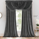 Heavyweight Velvet Waterfall Valance 57”Wx37”L (Single)-Wholesale Beddings
